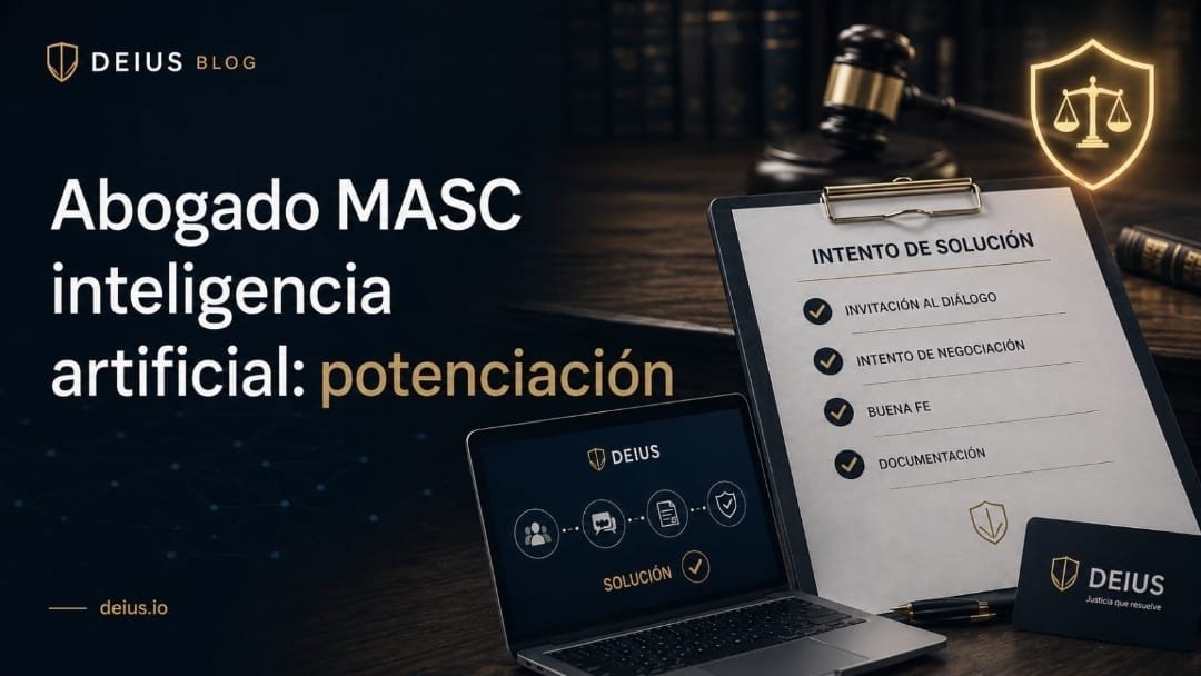 Abogado MASC inteligencia artificial: potenciación