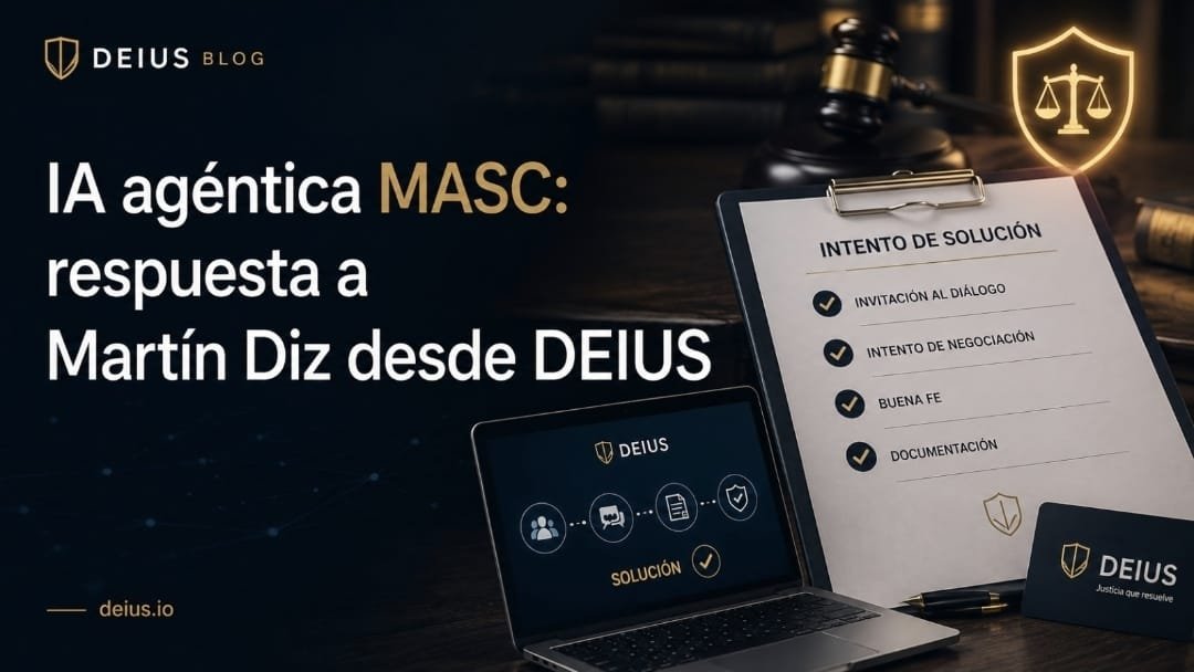 IA agéntica MASC: respuesta al Prof. Martín Diz desde DEIUS