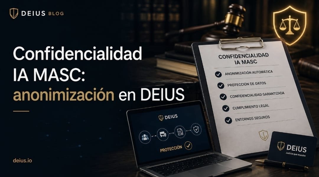 Confidencialidad y anonimización: cómo protege DEIUS los datos antes de que la IA los procese