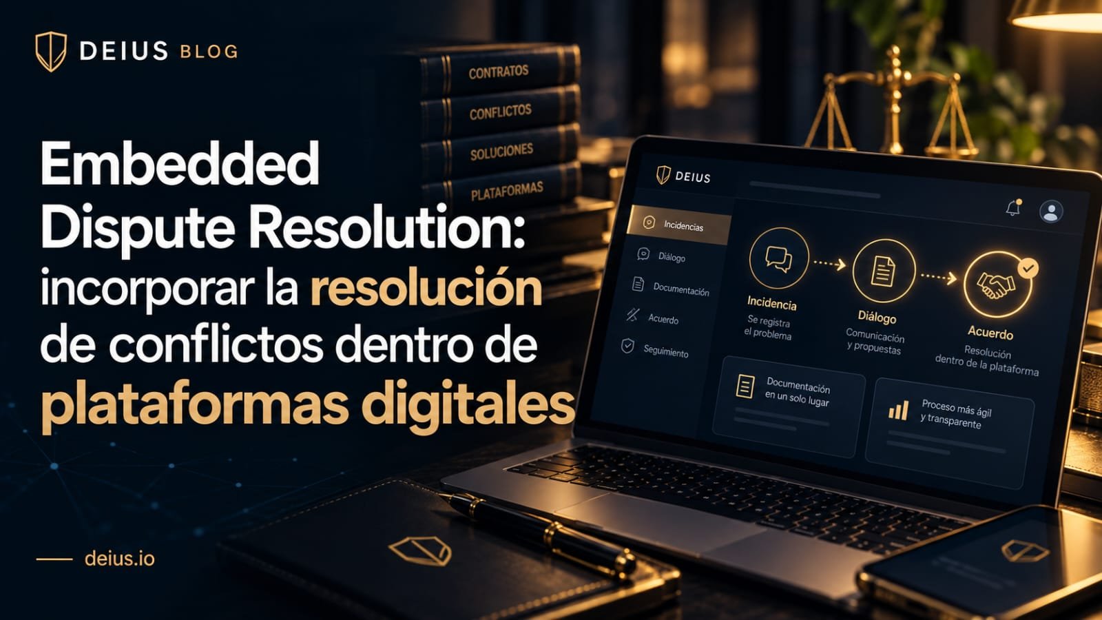 Embedded Dispute Resolution: incorporar la resolución de conflictos en marketplaces y SaaS - DEIUS