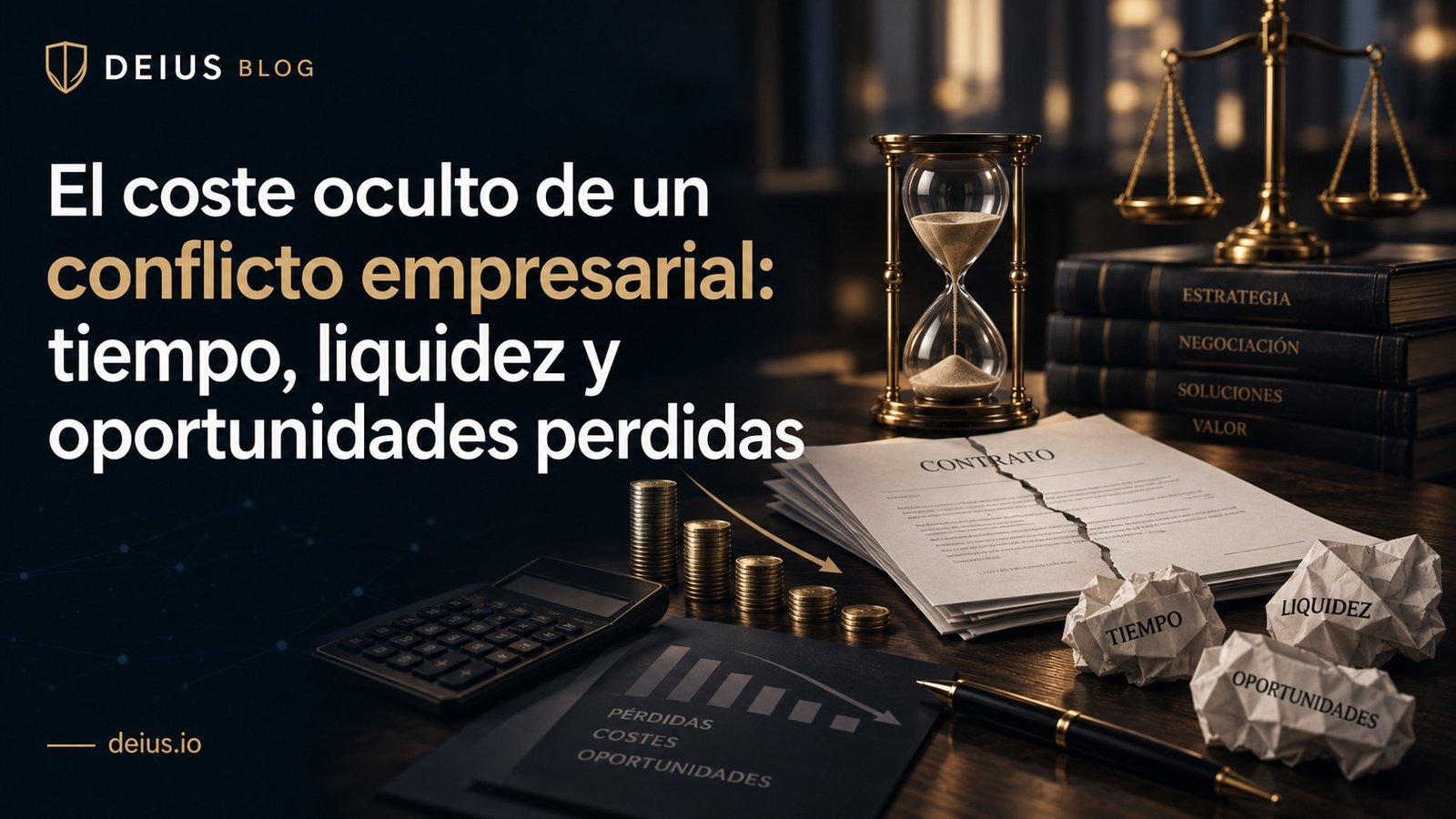 El coste oculto de un conflicto empresarial: tiempo, liquidez y oportunidades perdidas - blog DEIUS