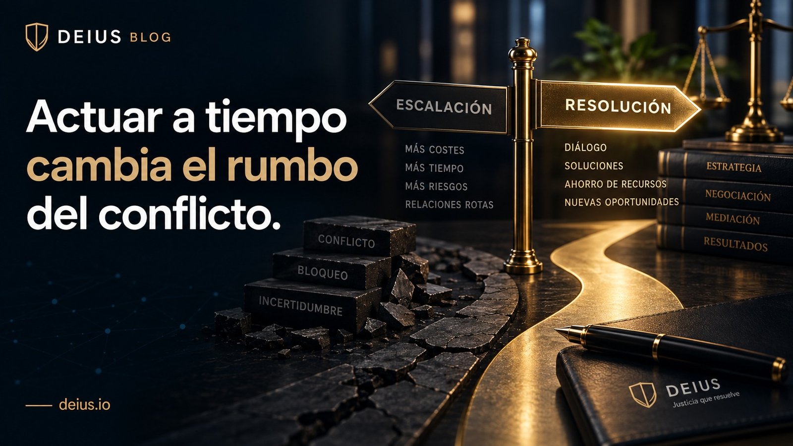 Actuar a tiempo cambia el rumbo del conflicto - blog DEIUS