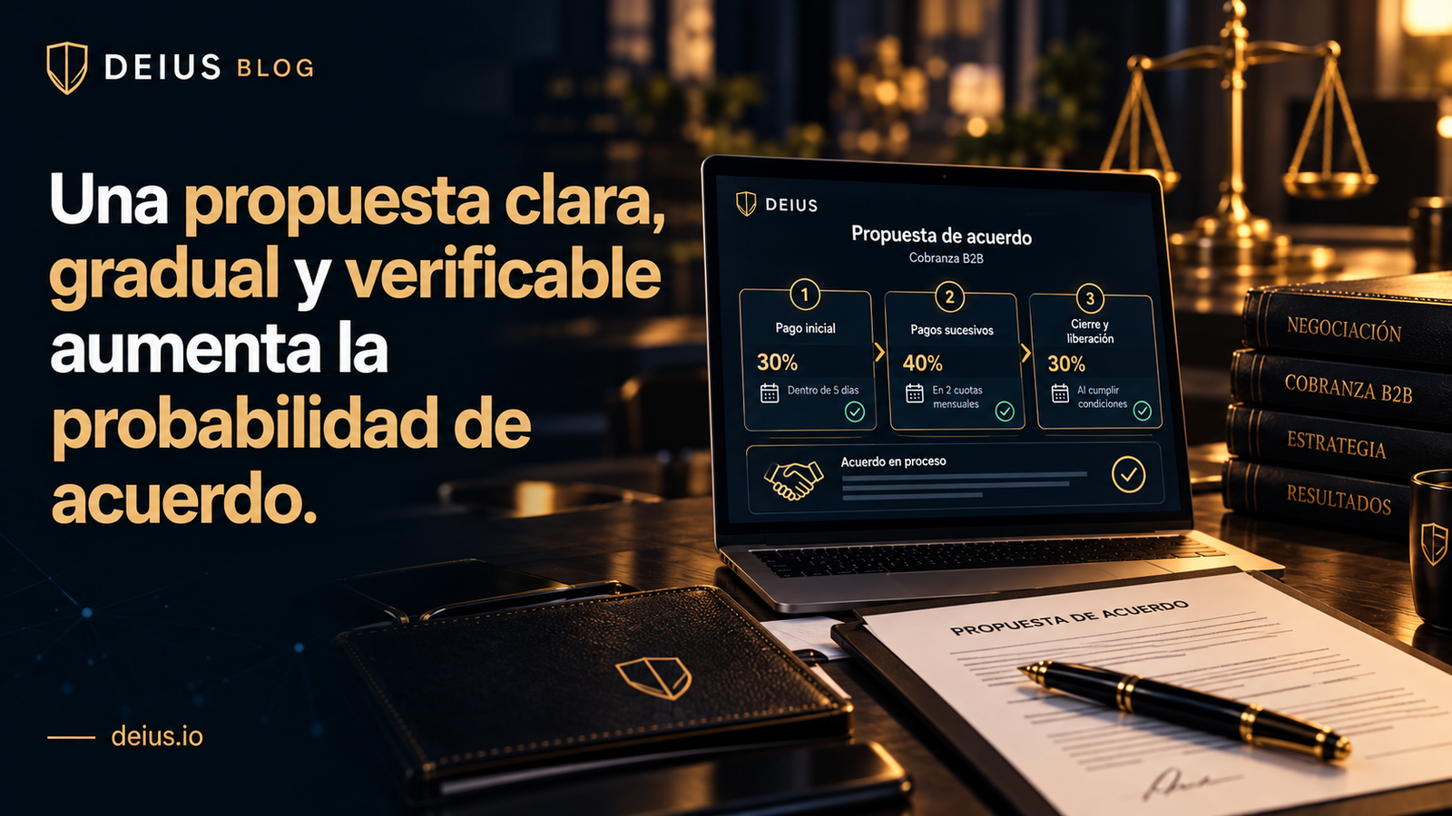 Una propuesta clara y verificable aumenta el acuerdo - blog DEIUS
