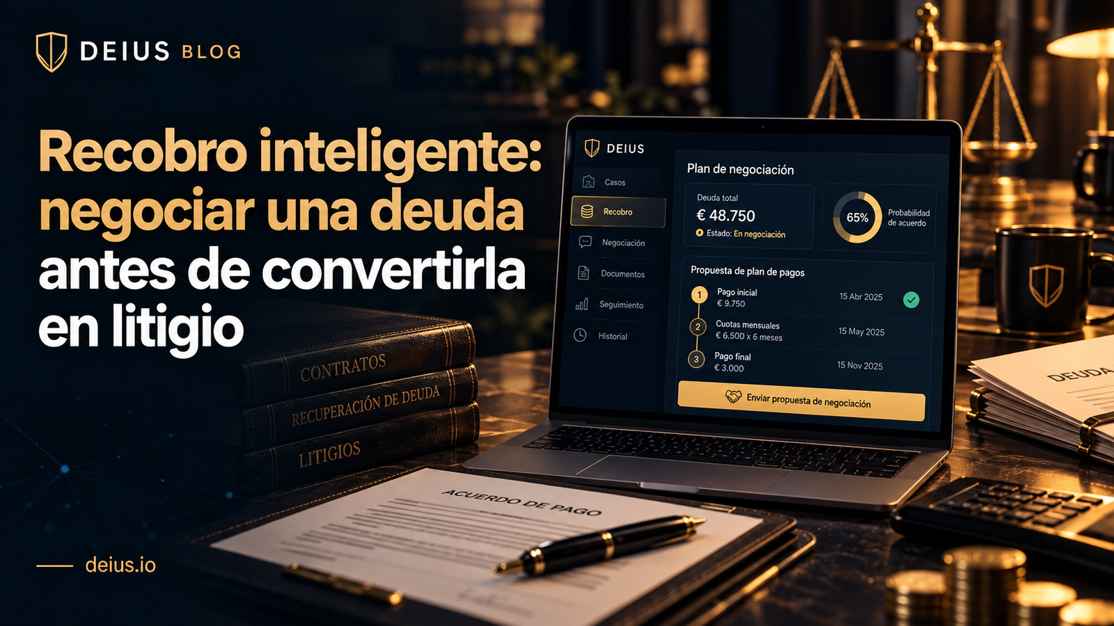 Recobro inteligente: negociar una deuda antes de convertirla en litigio